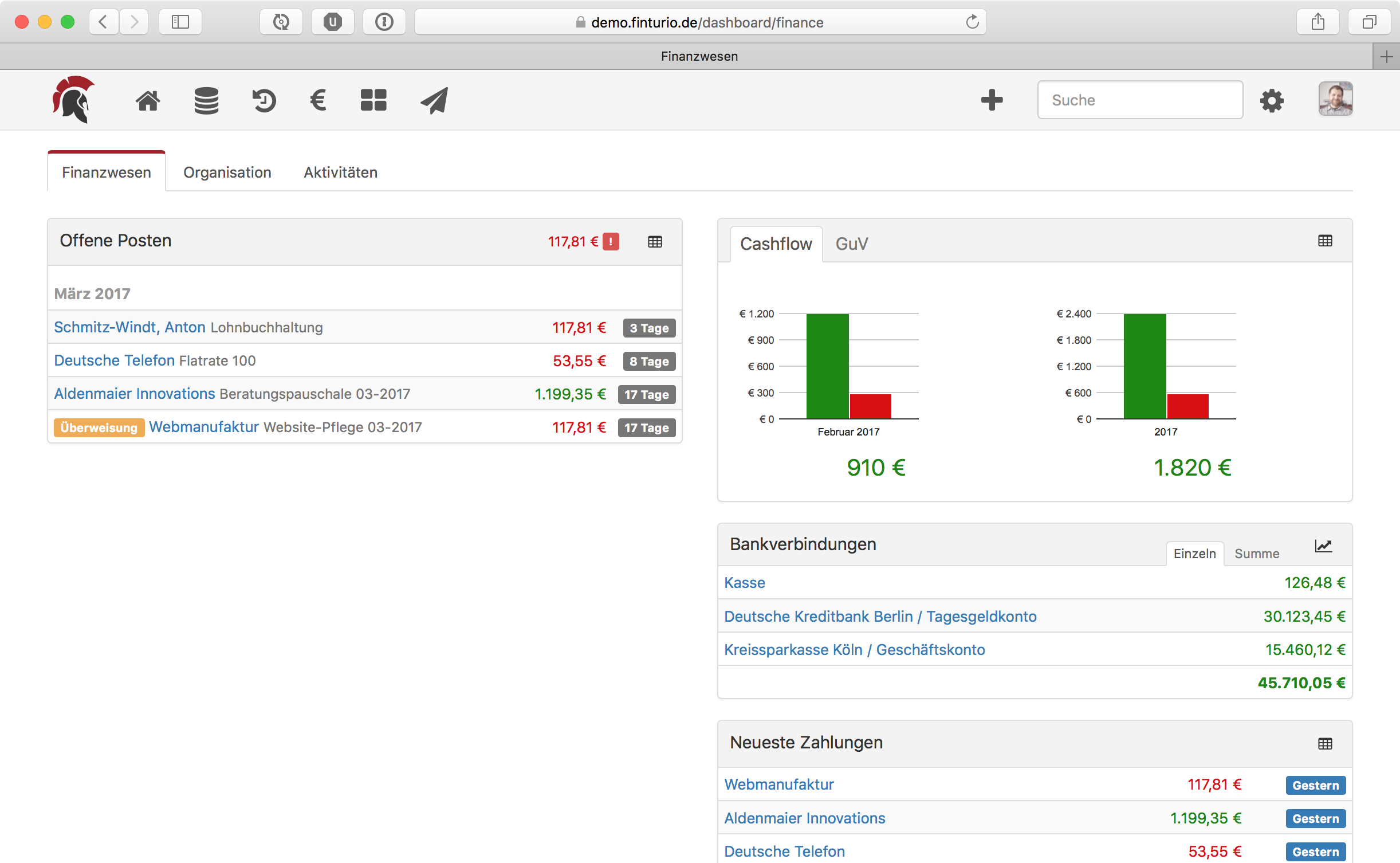 Startseite Finanzen